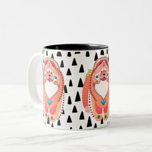 BINDI SOPHIE im Wald - Tasse (Vorderseite Links)