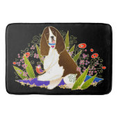 BINDI SPRINGERSPANIEL - Kiste oder Badmatte Badematte (Vorderseite)