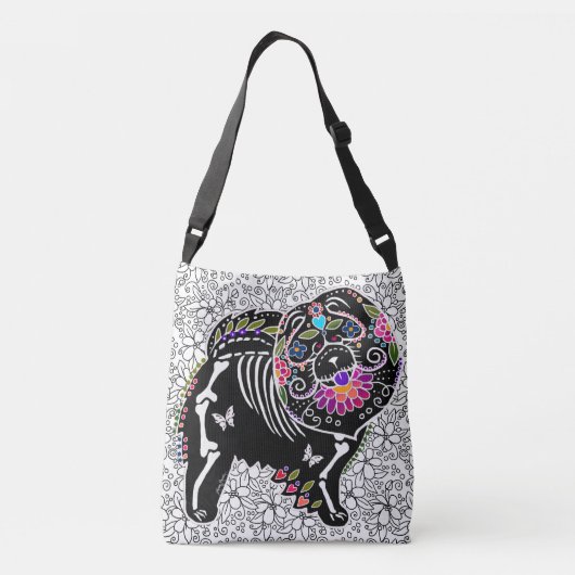 BINDI SUGARSKULL Chow - Tasche oder Körperkreuz-be (Rückseite)