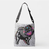 BINDI SUGARSKULL Chow - Tasche oder Körperkreuz-be (Vorderseite)