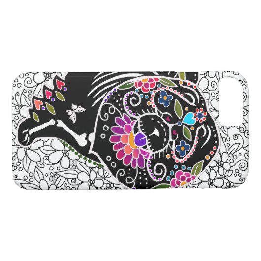 BINDI SUGARSKULL Chow - Telefonzellen Case-Mate iPhone Hülle (Rückseite (Horizontal))