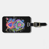 BINDI TURTLE Gepäckmarke Gepäckanhänger (Vorderseite horizontal)