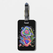 BINDI TURTLE Gepäckmarke Gepäckanhänger (Rückseite vertikal)