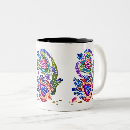 BINDI TURTLE Tasse wählen Hintergrund und Stil (VorderseiteRechts)