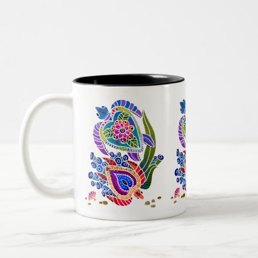 BINDI TURTLE Tasse wählen Hintergrund und Stil (Links)