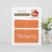 Binding-Page für den Erntedank Wasserfarbe (Stehend Vorderseite)