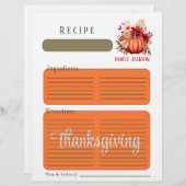 Binding-Page für den Erntedank Wasserfarbe (Vorne/Hinten)