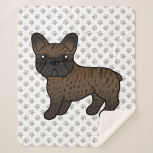Bindle French Bulldog Niedlicher Cartoon Dog Sherpadecke