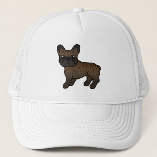 Bindle French Bulldog Niedlicher Cartoon Dog Truckerkappe