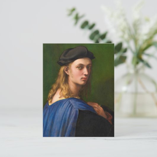 Bindo Altoviti, 1515 von Raphael Postkarte (Stehend Vorderseite)