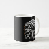 Binds - Punk-Design Kaffeetasse (VorderseiteRechts)