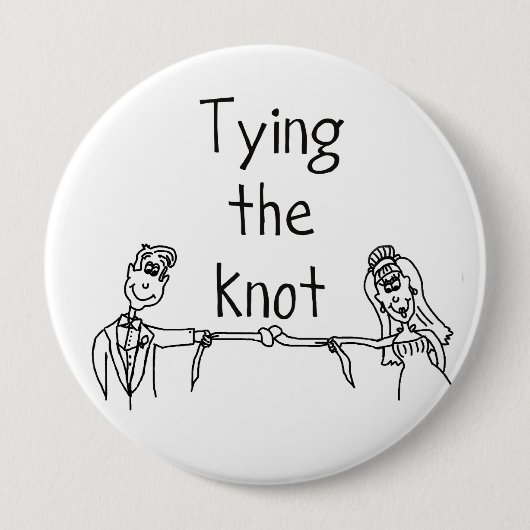 Bindung den Knotenknopf (enorm) Button (Vorderseite)