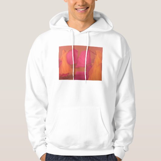 Bindung der Sari Hoodie (Vorderseite)