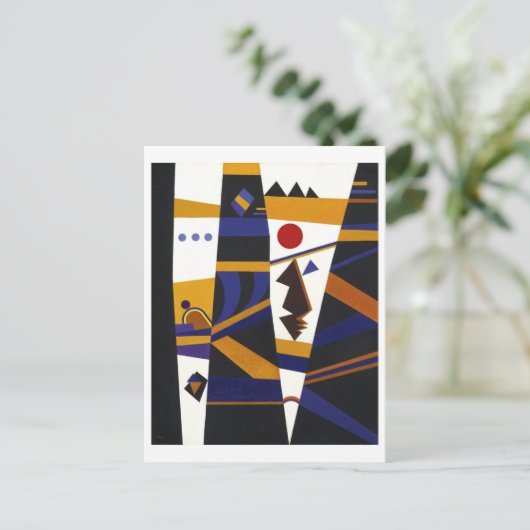 Bindung durch Kandinsky, 1932 Postkarte (Stehend Vorderseite)