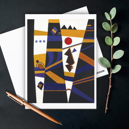 Bindung durch Kandinsky, 1932 Postkarte