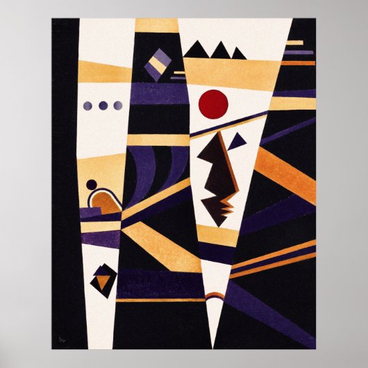 Bindung durch Kandinsky Poster (Vorne)