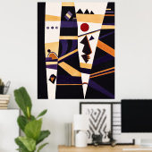 Bindung durch Kandinsky Poster (Heimbüro)