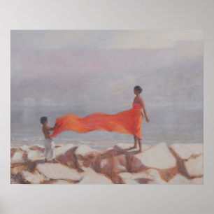 Bindung eines Saris Indien 2012 Poster