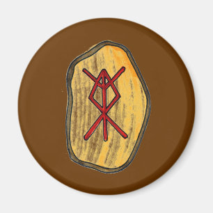 Bindungs-Rune: Zuhause-Schutz Magnet