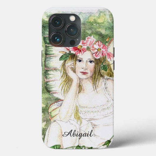 Bindweed Blume Fairy iPhone Case (Rückseite)