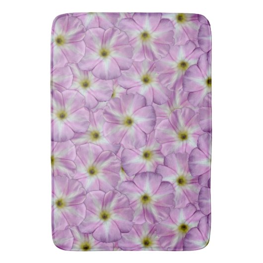 Bindweed Seamless Pattern Badematte (Vorderseite Vertikal)