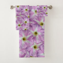 Bindweed Seamless Pattern Badhandtuch Set