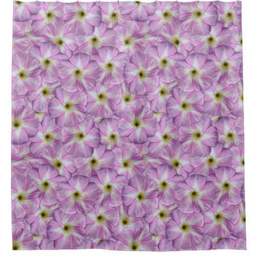 Bindweed Seamless Pattern Duschvorhang (Vorderseite)