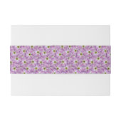 Bindweed Seamless Pattern Einladungsbanderole (Rückseitenbeispiel)