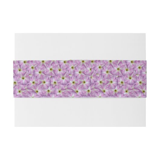 Bindweed Seamless Pattern Einladungsbanderole (Rückseitenbeispiel)