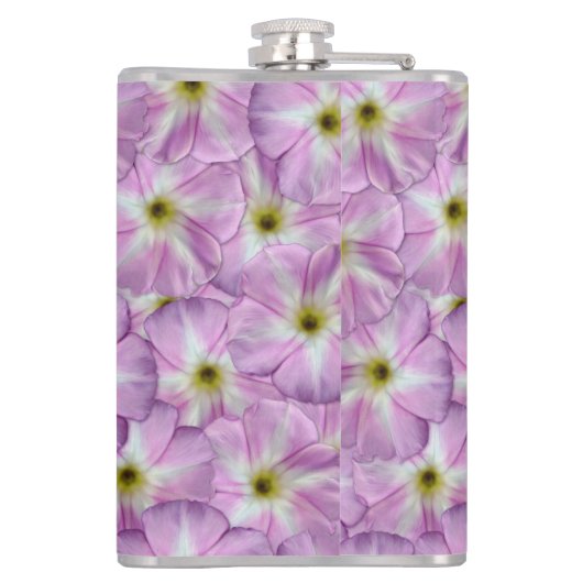 Bindweed Seamless Pattern Flachmann (Rückseite)