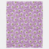 Bindweed Seamless Pattern Fleecedecke (Vorderseite)