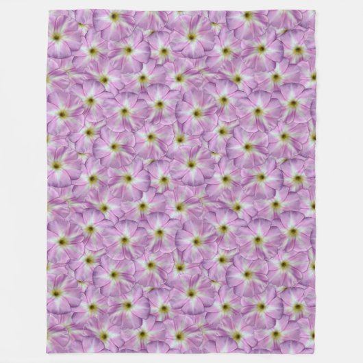 Bindweed Seamless Pattern Fleecedecke (Vorderseite)