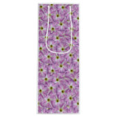 Bindweed Seamless Pattern Geschenktüte Für Weinflaschen (Vorderseite)