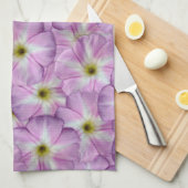 Bindweed Seamless Pattern Geschirrtuch (Viertel Falte)