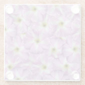 Bindweed Seamless Pattern Glasuntersetzer (Rückseite)