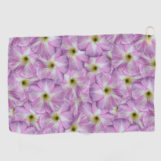 Bindweed Seamless Pattern Golfhandtuch (Horizontal)