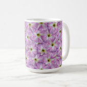 Bindweed Seamless Pattern Kaffeetasse (VorderseiteRechts)