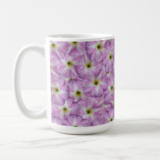 Bindweed Seamless Pattern Kaffeetasse (Links)