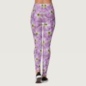 Bindweed Seamless Pattern Leggings (Rückseite)