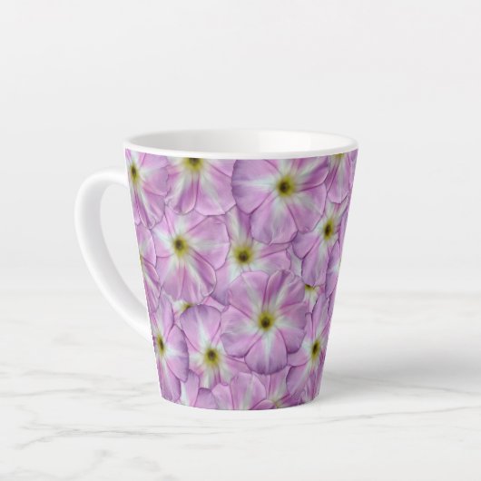 Bindweed Seamless Pattern Milchtasse (Linke Ecke)