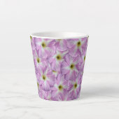 Bindweed Seamless Pattern Milchtasse (Vorderseite)
