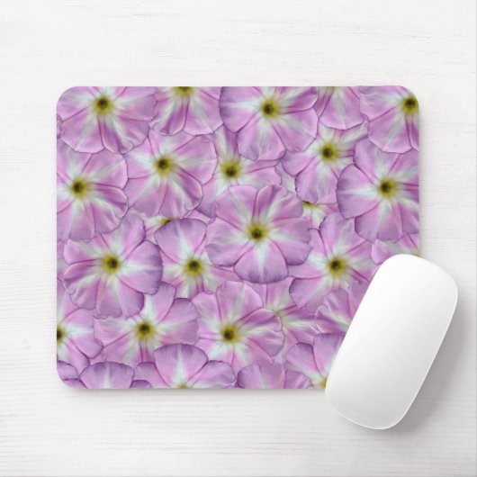 Bindweed Seamless Pattern Mousepad (Mit Mouse)