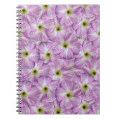 Bindweed Seamless Pattern Notizblock (Vorderseite)