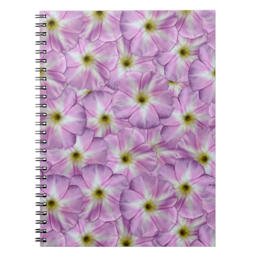Bindweed Seamless Pattern Notizblock (Vorderseite)