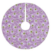 Bindweed Seamless Pattern Polyester Weihnachtsbaumdecke (Vorderseite)