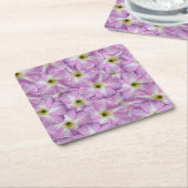 Bindweed Seamless Pattern Rechteckiger Pappuntersetzer (angewinkelt)