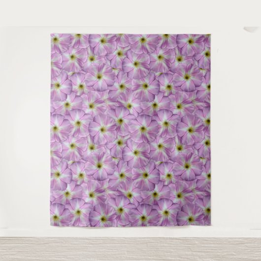 Bindweed Seamless Pattern Wandteppich (Vorderseite)