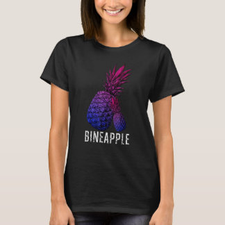 Bineapple Ananas Bisexuelle Stolz Bisexualität Fla T-Shirt