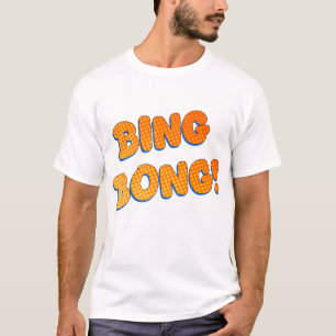 Bing Bong! New Yorker Vorne & Hinten T-Shirt