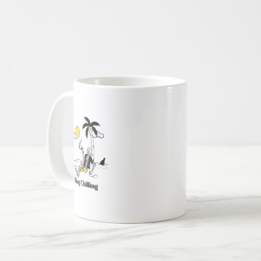 Bing Chilling Skeleton Kaffeetasse (Vorderseite Links)